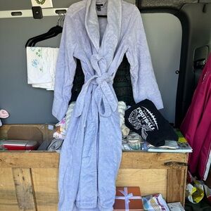 Soft Lavender Plush Robe